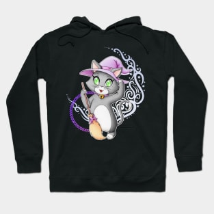 Cute witch cat Hoodie